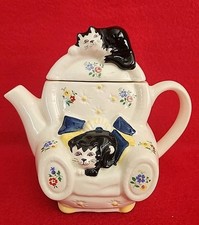 VINTAGE WADE ENGLAND TEAPOT FELINE COLLECTION JWOOTTON CAT LOUNGE CHAIR Small