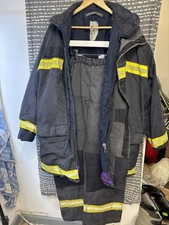 West Yorkshire Blue Fire Fighter Jacket And Trousers Rescue Service SIZE LARGE