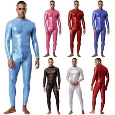 Men Unitard Turtleneck