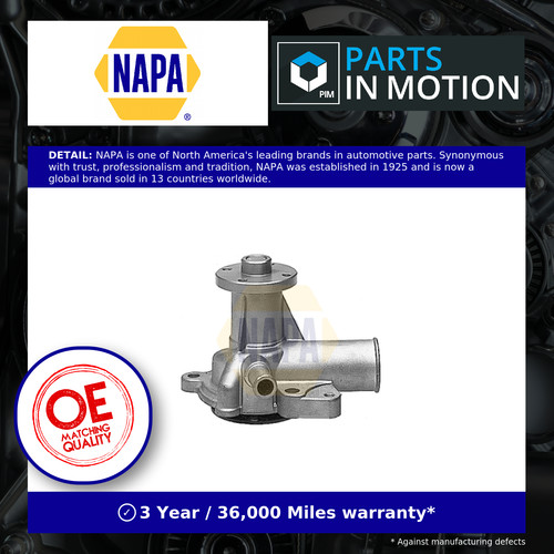 Water pump fits ford - pump, cortina