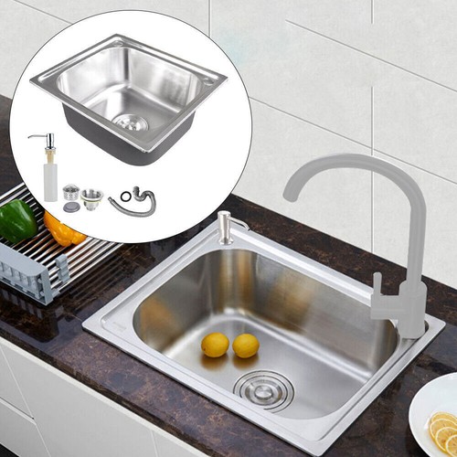 Stainless steel single bowl - single,
