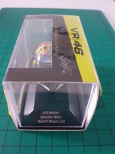 Minichamps 1/8 Valentino Rossi AGV Helmet MotoGP Misano 2018 (180096) Used