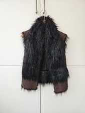 Zara Basic Faux Fur Gilet