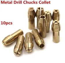 10x Brass Drill Chuck Collet