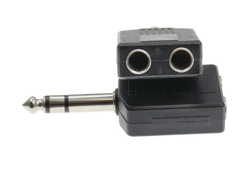 2pcs 35mm male to - 2pcs, 1/4"