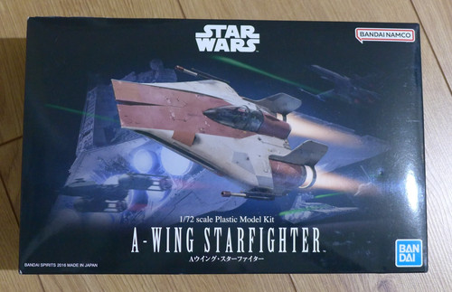 Bandai rebel wing fighter - bandai, a-wing