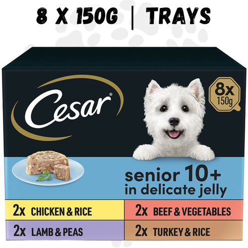 Cesar senior wet - 8x, 10+