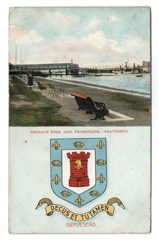 Antique postcard postal - postcard,