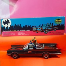 NJ Croce Batman 1966 Batmobile 9" +Adam West /Burt Ward figures BEAUTIFUL finish