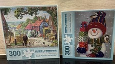 BITS & PIECES 300 XL LARGE PIECE JIGSAWS X 2 - BOTH COMPLETE