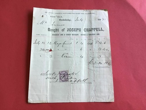Joseph chappell 1882 hydraulic - joseph,
