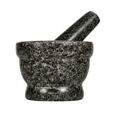Large granite pestle and - large,