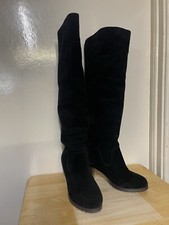 Ladies Suede Thigh High Over