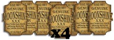 Badshit Moonshine Labels Wine