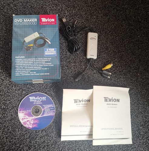 Tevion usb2800d dvd maker - dvd,