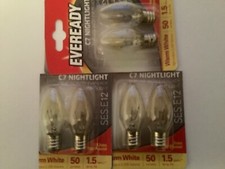 6 x EVEREADY Night light  bulb