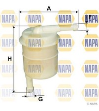 NAPA Fuel Filter Cartridge for