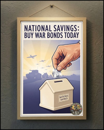 National savings buy war - savings, bonds