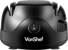 VonShef Electric Knife Sharpener – Scissor Sharpener with Screwdriver Groove