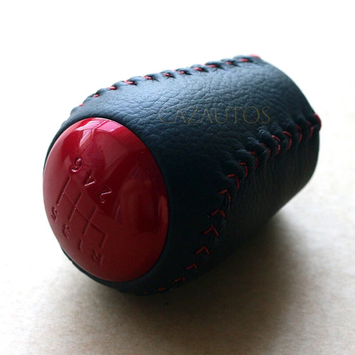 Genuine leather gear shift - leather,