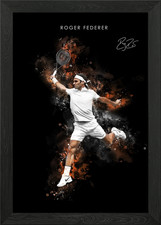 Roger Federer Tennis Art