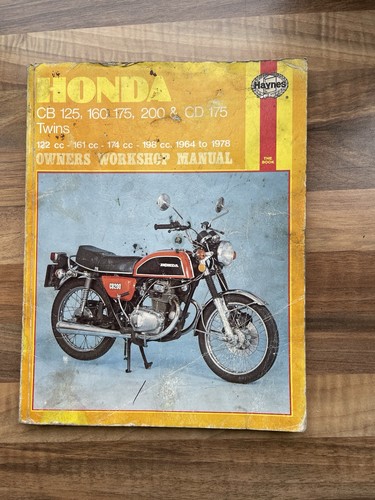 Honda cb125 cb160 cb175 - cb160, cd175