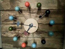 George Nelson Style Ball Clock