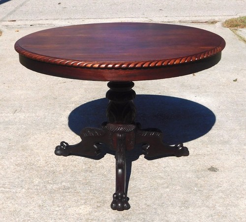Mahogany breakfast table - mahogany,