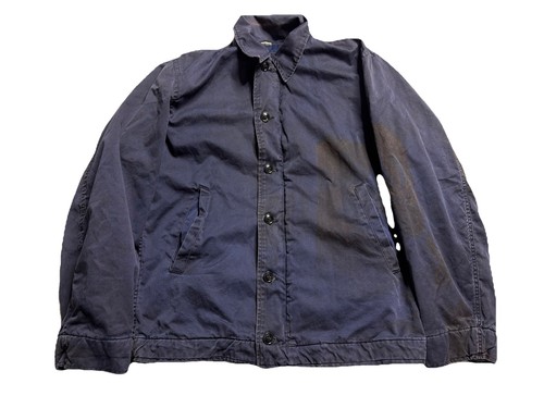 1960s navy vintage deck - navy,