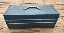 Vintage Sears Metal Toolbox