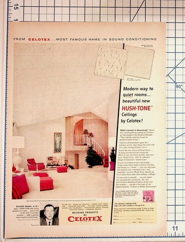 Vintage 1950s celotex - vintage,