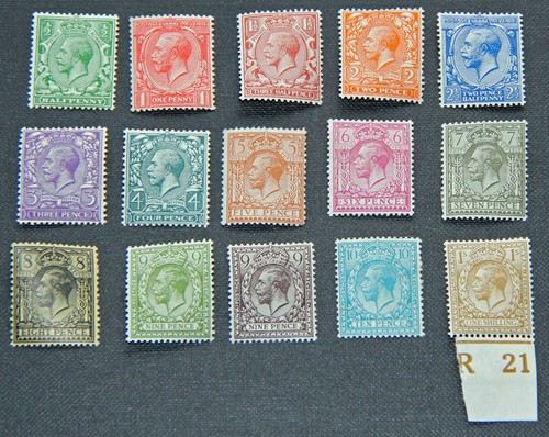 Kgv 1912 royal cypher - 1912,,