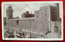Raphael Tuck B&W Postcard - Cardiff Castle - 1907 #25