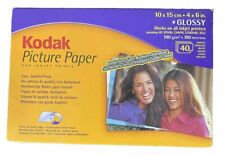Kodak Glossy Picture Paper 10 x 15cm 4 x 6 inch 190g/m2 - pack of 40 Sheets