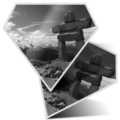 Diamond stickers cm bw - x,