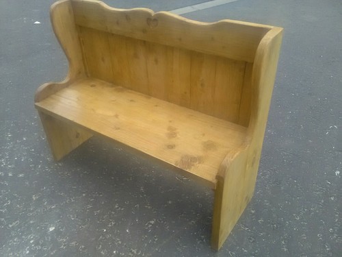 Monks bench pew