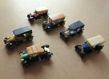 Readers Digest Vintage Car Minitures Set Of 6. Loose cars. 
