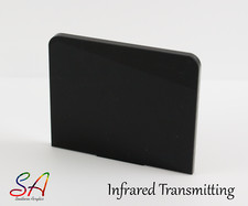 Infrared Transmitting Acrylic Sheet Black 0.5mm, 1mm, 2mm, 3mm & 5mm