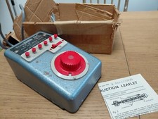 Vintage Tri-ang RP14 Model Railway Controller, Boxed with Instructions/Plug