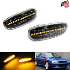 2x Clear Lens Side Indicator