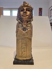 Egyptian Pharaoh Wooden Statue