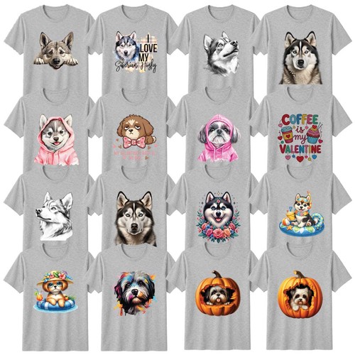 Cute dog shirt - dog, siberian