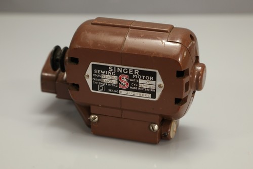 Vintage brown singer sewing - vintage,