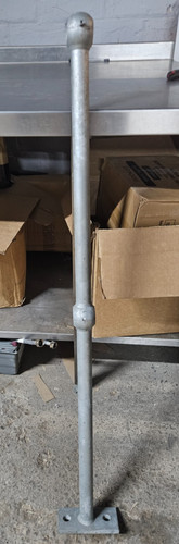 Galvanised handrail tubular - handrail,