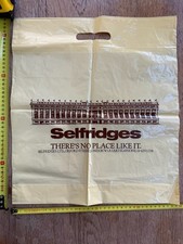 Vintage Selfridges Carrier Bag