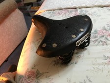 Vintage Guide leather sprung saddle Photos for details larger than brooks B66