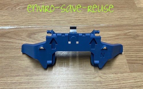 Blue dust bag holder - dust, holder,