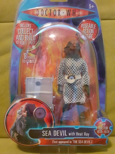 Doctor who sea devil with - doctor,