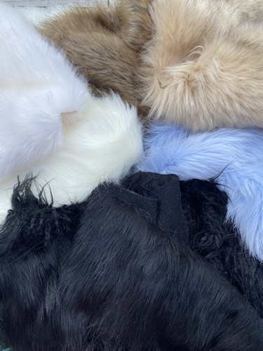 Faux fur fabric - fur, bag