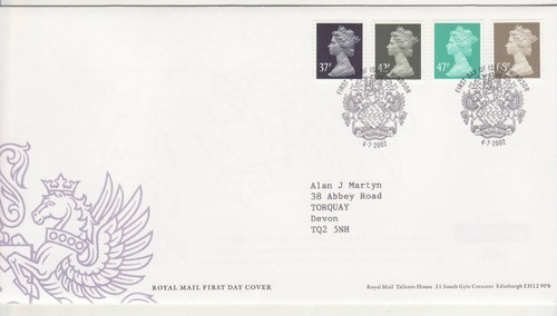 Stamps first day cover - gb,